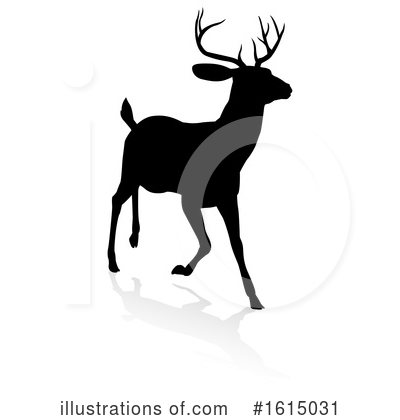 Royalty-Free (RF) Deer Clipart Illustration by AtStockIllustration - Stock Sample #1615031