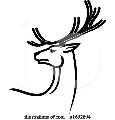 Royalty-Free (RF) Deer Clipart Illustration by Vector Tradition SM - Stock Sample #1692694