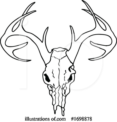 Royalty-Free (RF) Deer Clipart Illustration by LaffToon - Stock Sample #1698878