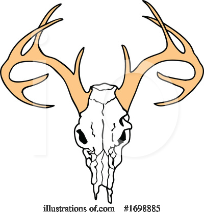 Royalty-Free (RF) Deer Clipart Illustration by LaffToon - Stock Sample #1698885