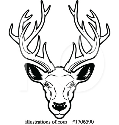 Royalty-Free (RF) Deer Clipart Illustration by Vector Tradition SM - Stock Sample #1706590