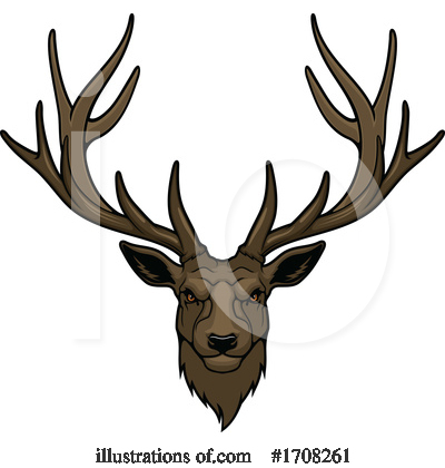Royalty-Free (RF) Deer Clipart Illustration by Vector Tradition SM - Stock Sample #1708261