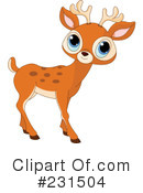 Deer Clipart #231504 by Pushkin