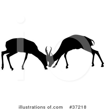 Royalty-Free (RF) Deer Clipart Illustration by dero - Stock Sample #37218