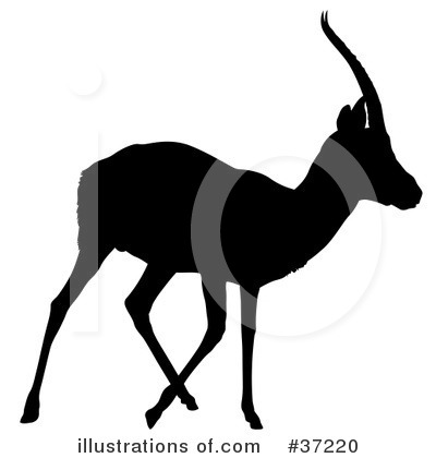 Royalty-Free (RF) Deer Clipart Illustration by dero - Stock Sample #37220