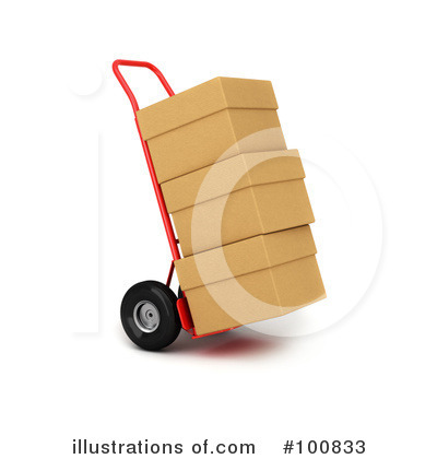 Parcels Clipart #100833 by stockillustrations