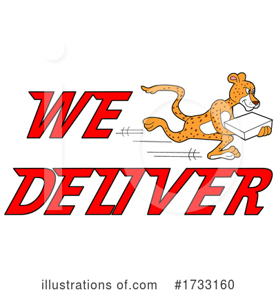 Delivery Clipart #1733160 by LaffToon