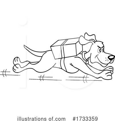 Royalty-Free (RF) Delivery Clipart Illustration by LaffToon - Stock Sample #1733359