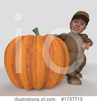 Royalty-Free (RF) Delivery Man Clipart Illustration by KJ Pargeter - Stock Sample #1737713