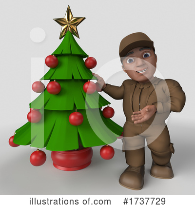 Royalty-Free (RF) Delivery Man Clipart Illustration by KJ Pargeter - Stock Sample #1737729