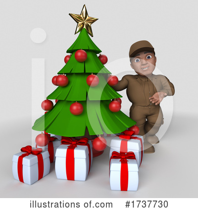 Royalty-Free (RF) Delivery Man Clipart Illustration by KJ Pargeter - Stock Sample #1737730