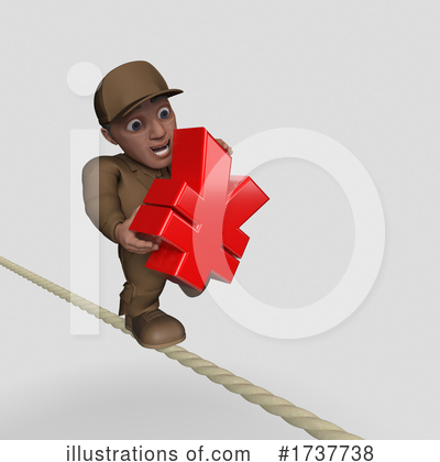 Royalty-Free (RF) Delivery Man Clipart Illustration by KJ Pargeter - Stock Sample #1737738