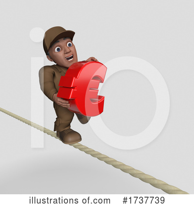 Royalty-Free (RF) Delivery Man Clipart Illustration by KJ Pargeter - Stock Sample #1737739