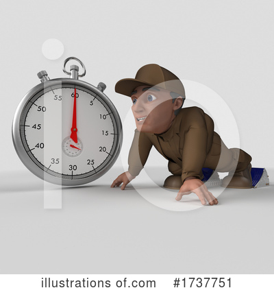 Stopwatch Clipart #1737751 by KJ Pargeter