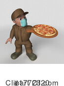 Delivery Man Clipart #1772320 by KJ Pargeter