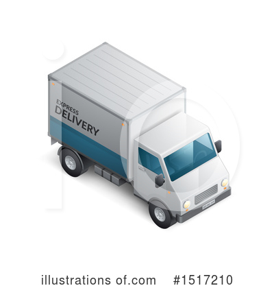 Royalty-Free (RF) Delivery Truck Clipart Illustration by beboy - Stock Sample #1517210