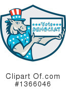 Democrat Clipart #1366046 by patrimonio