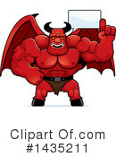 Demon Clipart #1435211 by Cory Thoman