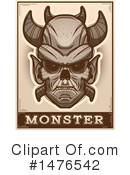 Demon Clipart #1476542 by Cory Thoman