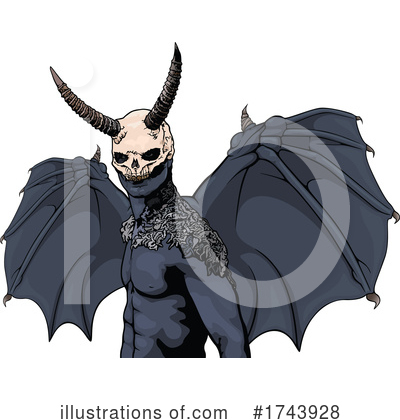 Royalty-Free (RF) Demon Clipart Illustration by dero - Stock Sample #1743928