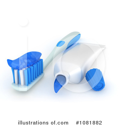 Toothpaste Clipart #1081882 by BNP Design Studio
