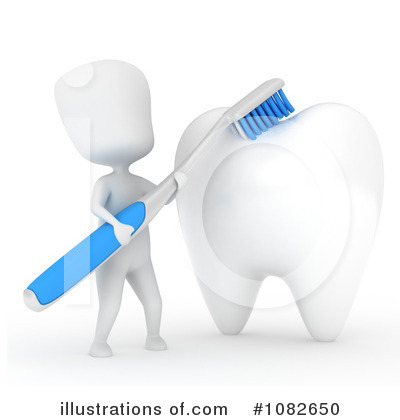 Brushing Teeth Clipart #1082650 by BNP Design Studio