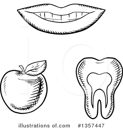 Royalty-Free (RF) Dental Clipart Illustration by Vector Tradition SM - Stock Sample #1357447