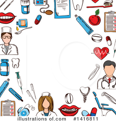 Royalty-Free (RF) Dental Clipart Illustration by Vector Tradition SM - Stock Sample #1416811