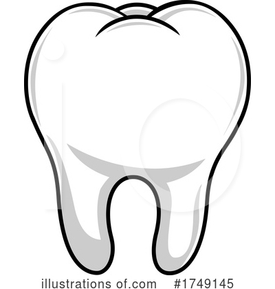 Tooth Clipart #1749145 by Hit Toon