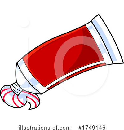 Toothpaste Clipart #1749146 by Hit Toon