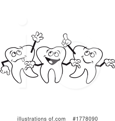 Royalty-Free (RF) Dental Clipart Illustration by Johnny Sajem - Stock Sample #1778090