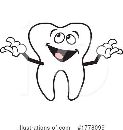 Tooth Clipart #1778099 by Johnny Sajem