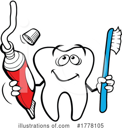 Royalty-Free (RF) Dental Clipart Illustration by Johnny Sajem - Stock Sample #1778105