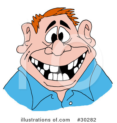 Royalty-Free (RF) Dental Clipart Illustration by LaffToon - Stock Sample #30282