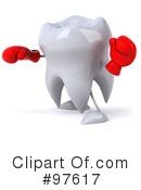 Dental Tooth Character Clipart #97617 by Julos