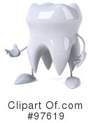 Dental Tooth Character Clipart #97619 by Julos