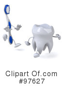 Dental Tooth Character Clipart #97627 by Julos