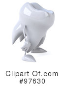Dental Tooth Character Clipart #97630 by Julos
