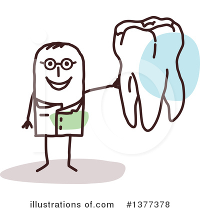 Royalty-Free (RF) Dentist Clipart Illustration by NL shop - Stock Sample #1377378