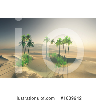 Royalty-Free (RF) Desert Clipart Illustration by KJ Pargeter - Stock Sample #1639942