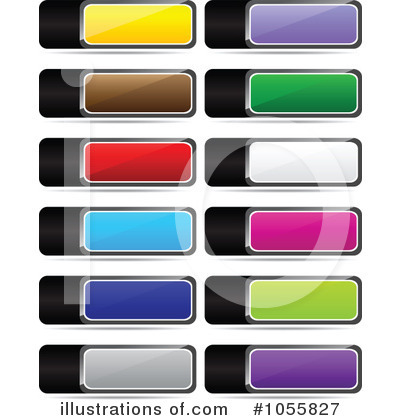 Royalty-Free (RF) Design Button Clipart Illustration by Andrei Marincas - Stock Sample #1055827