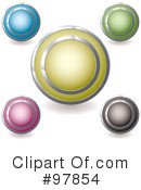 Design Buttons Clipart #97854 by michaeltravers