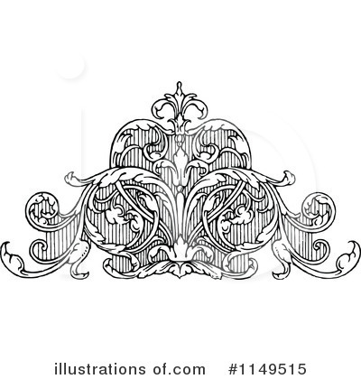 Royalty-Free (RF) Design Element Clipart Illustration by Prawny Vintage - Stock Sample #1149515