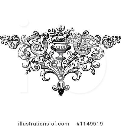 Royalty-Free (RF) Design Element Clipart Illustration by Prawny Vintage - Stock Sample #1149519