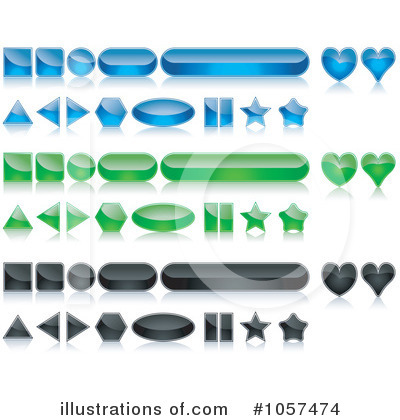 Royalty-Free (RF) Design Elements Clipart Illustration by dero - Stock Sample #1057474
