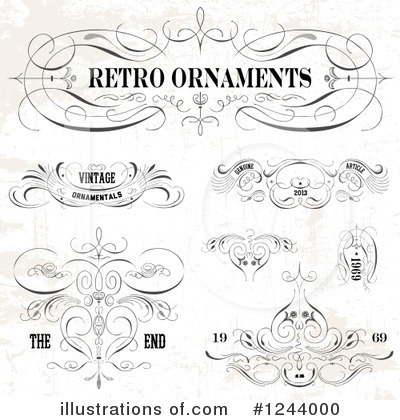 Royalty-Free (RF) Design Elements Clipart Illustration by BestVector - Stock Sample #1244000