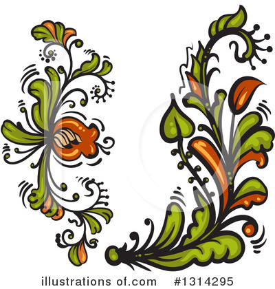 Royalty-Free (RF) Design Elements Clipart Illustration by merlinul - Stock Sample #1314295