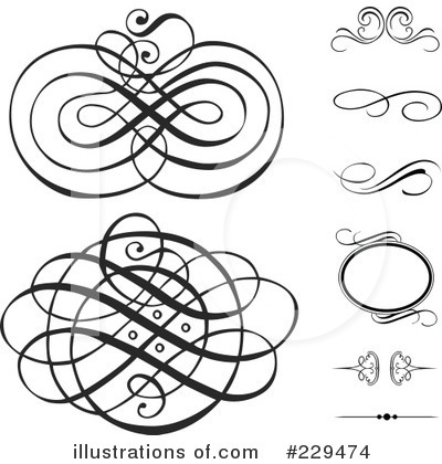 Royalty-Free (RF) Design Elements Clipart Illustration by BestVector - Stock Sample #229474