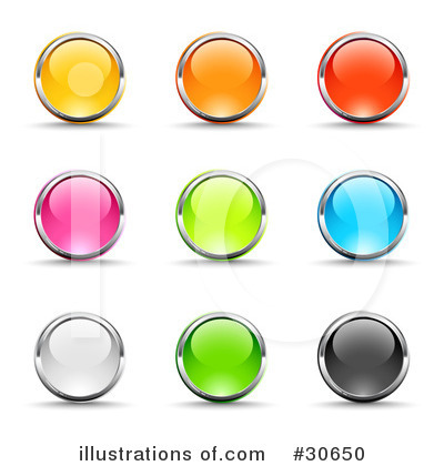 Buttons Clipart #30650 by beboy