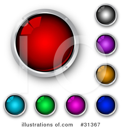 Royalty-Free (RF) Design Elements Clipart Illustration by KJ Pargeter - Stock Sample #31367